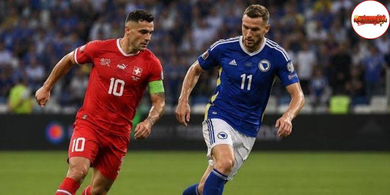 Thụy Sĩ vs Bosnia & Herzegovina mới chỉ chạm trán 1 lần Thụy Sĩ vs Bosnia & Herzegovina mới chỉ chạm trán 1 lần