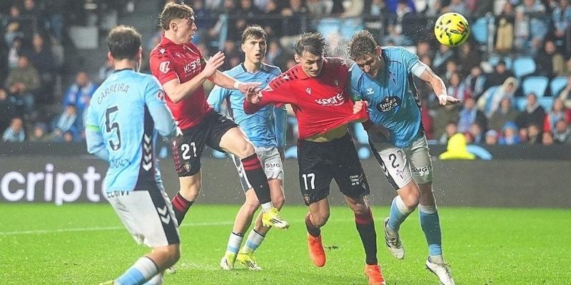 Celta Vigo vs Osasuna đều chưa có chiến thắng đầu tiên